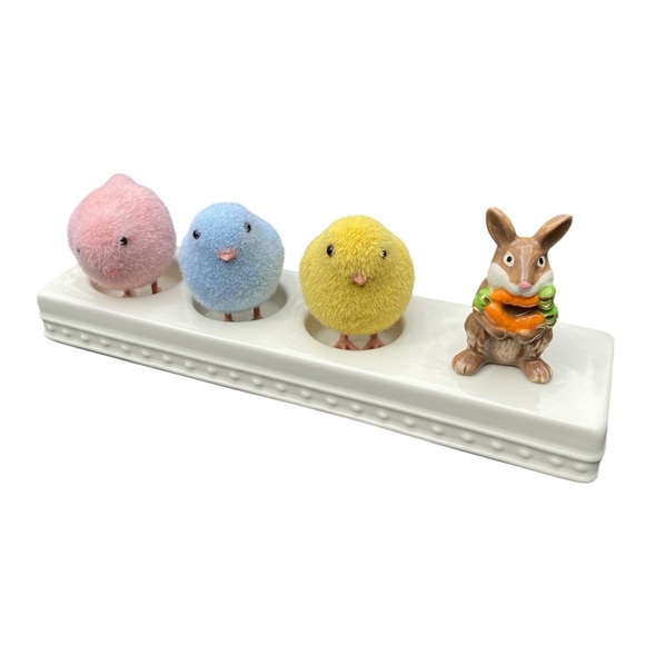 🔴Target Bullseye Set of Three Plush Chick Figurines - Picture 10 of 11